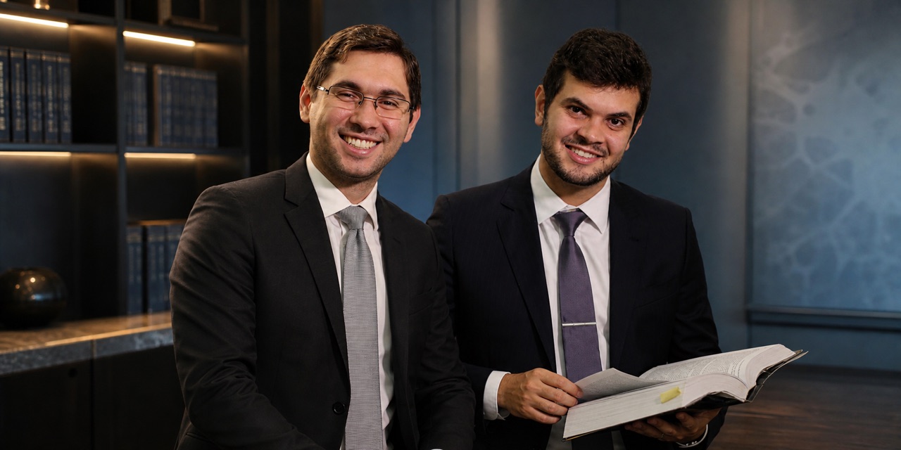 Os dois professores do Master Síndico juntos